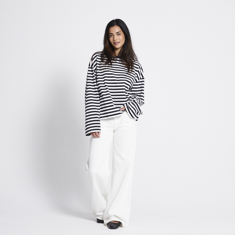 Striped longsleeve-tee "Ammie"